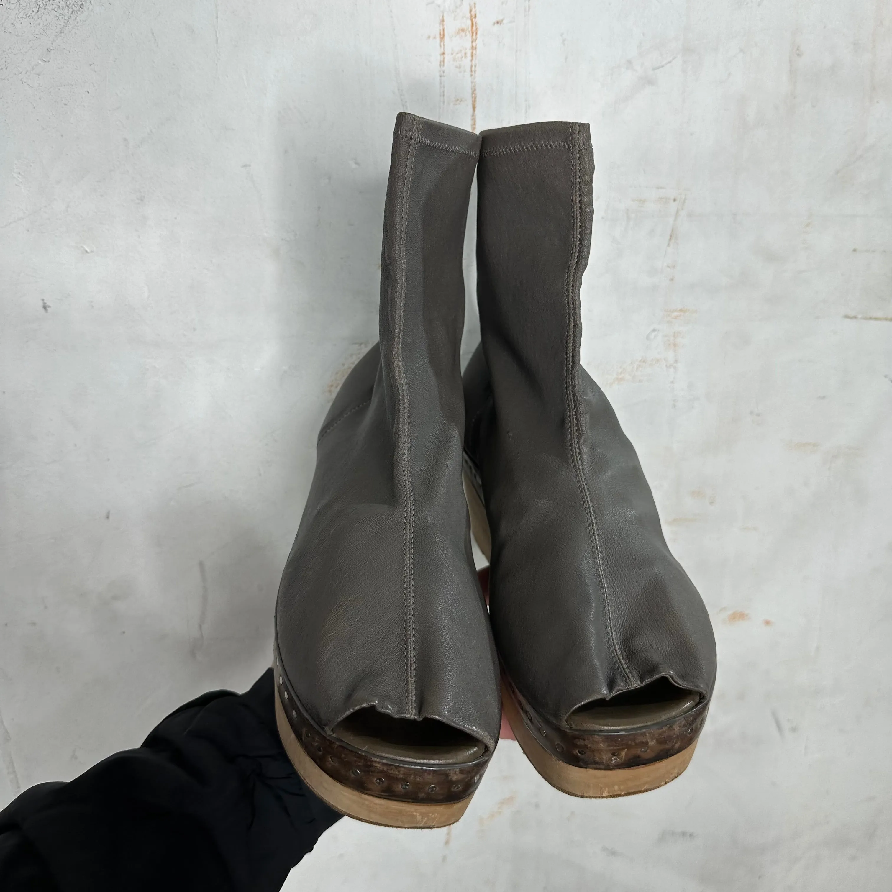 Rick Owens Platform Clogs