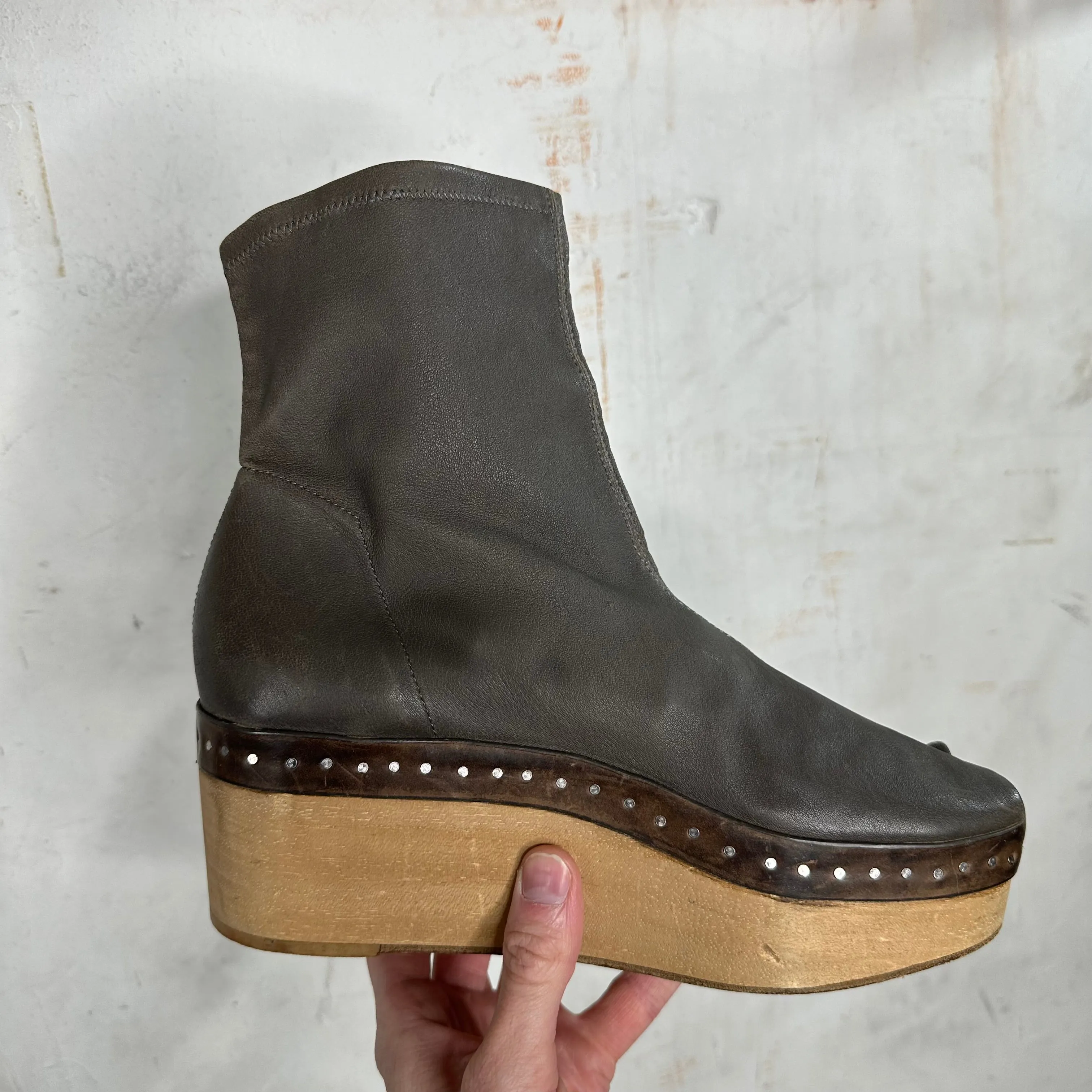 Rick Owens Platform Clogs