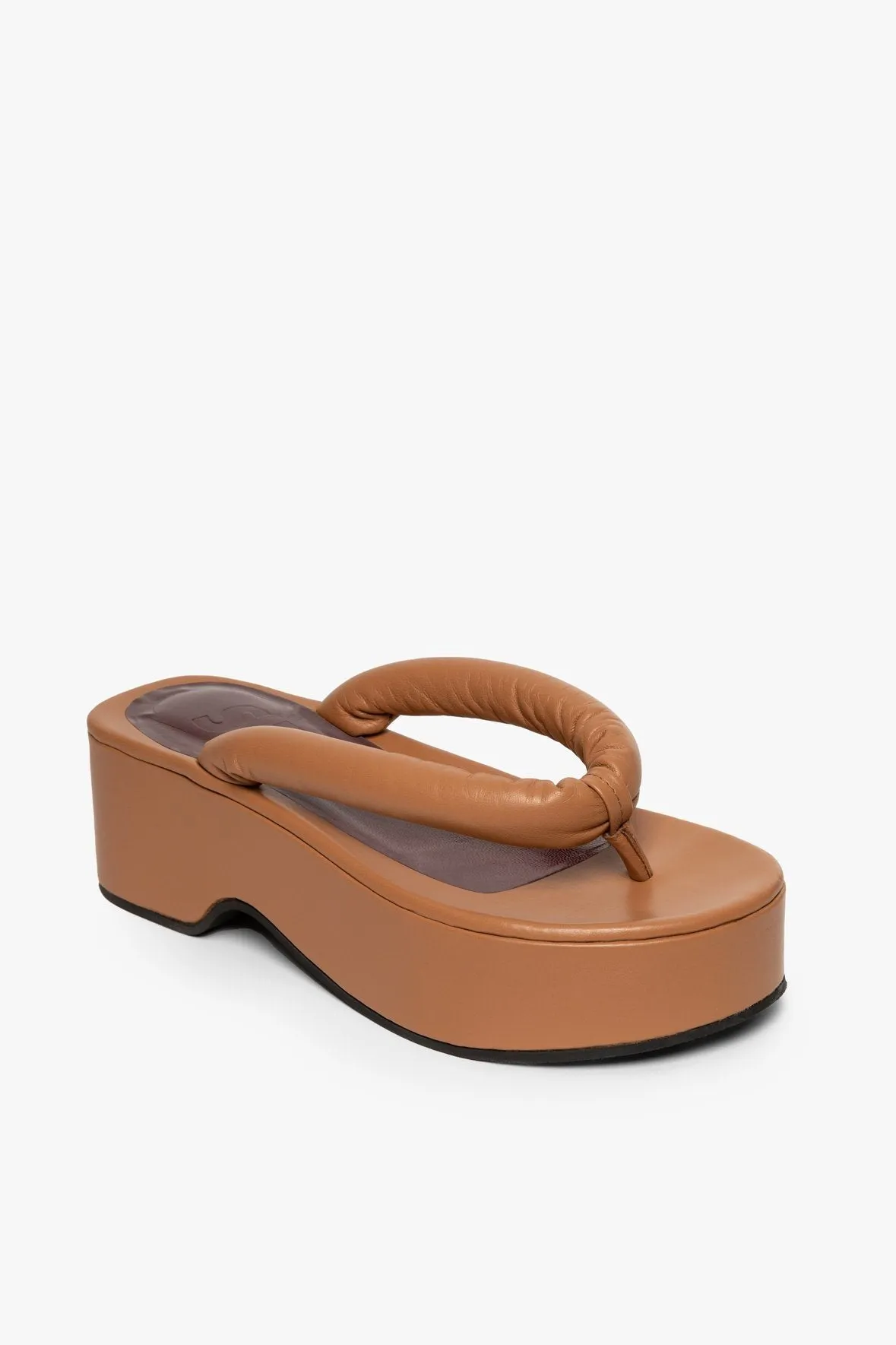 RIO PLATFORM SANDAL | TAWNY