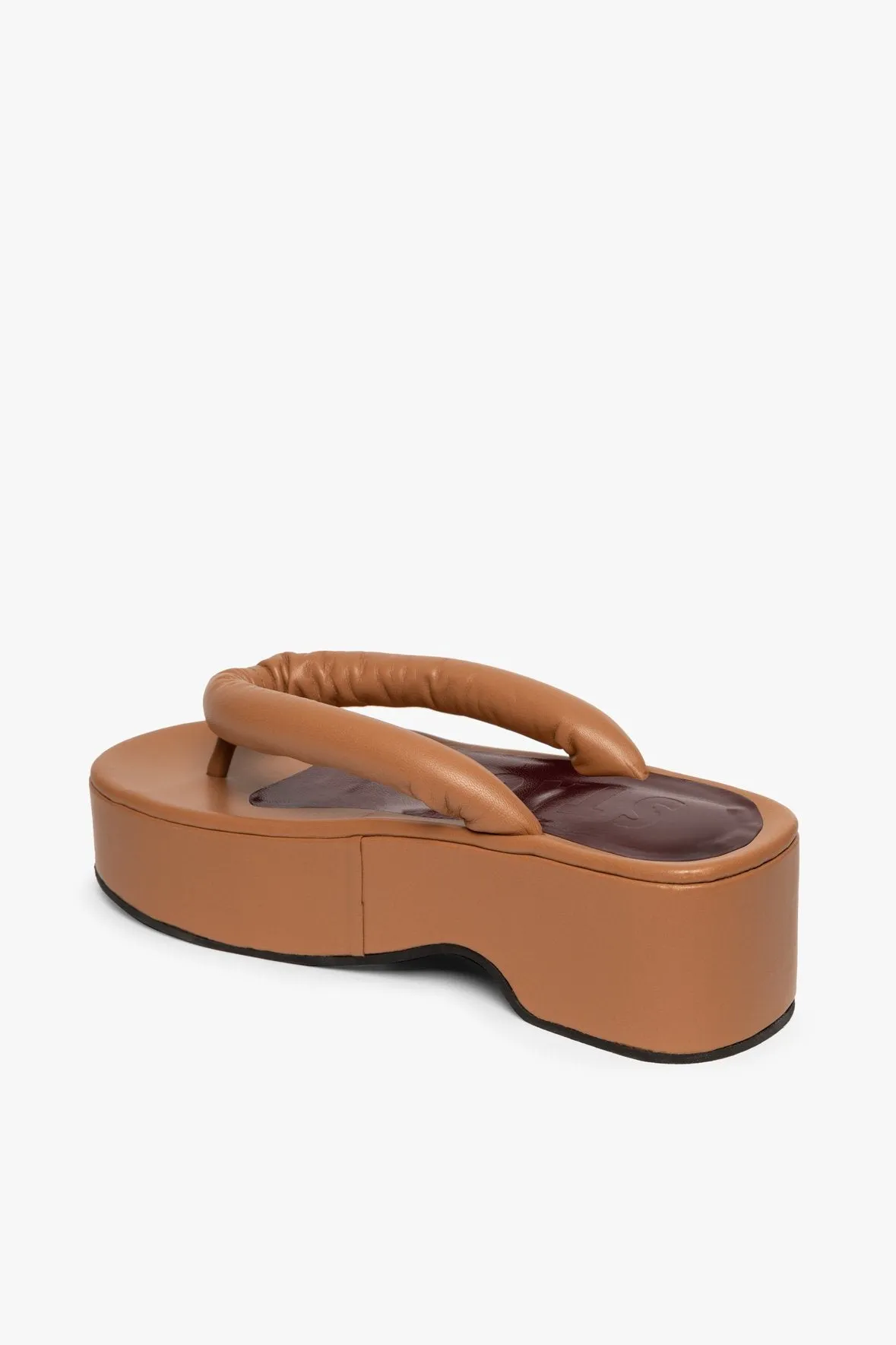 RIO PLATFORM SANDAL | TAWNY