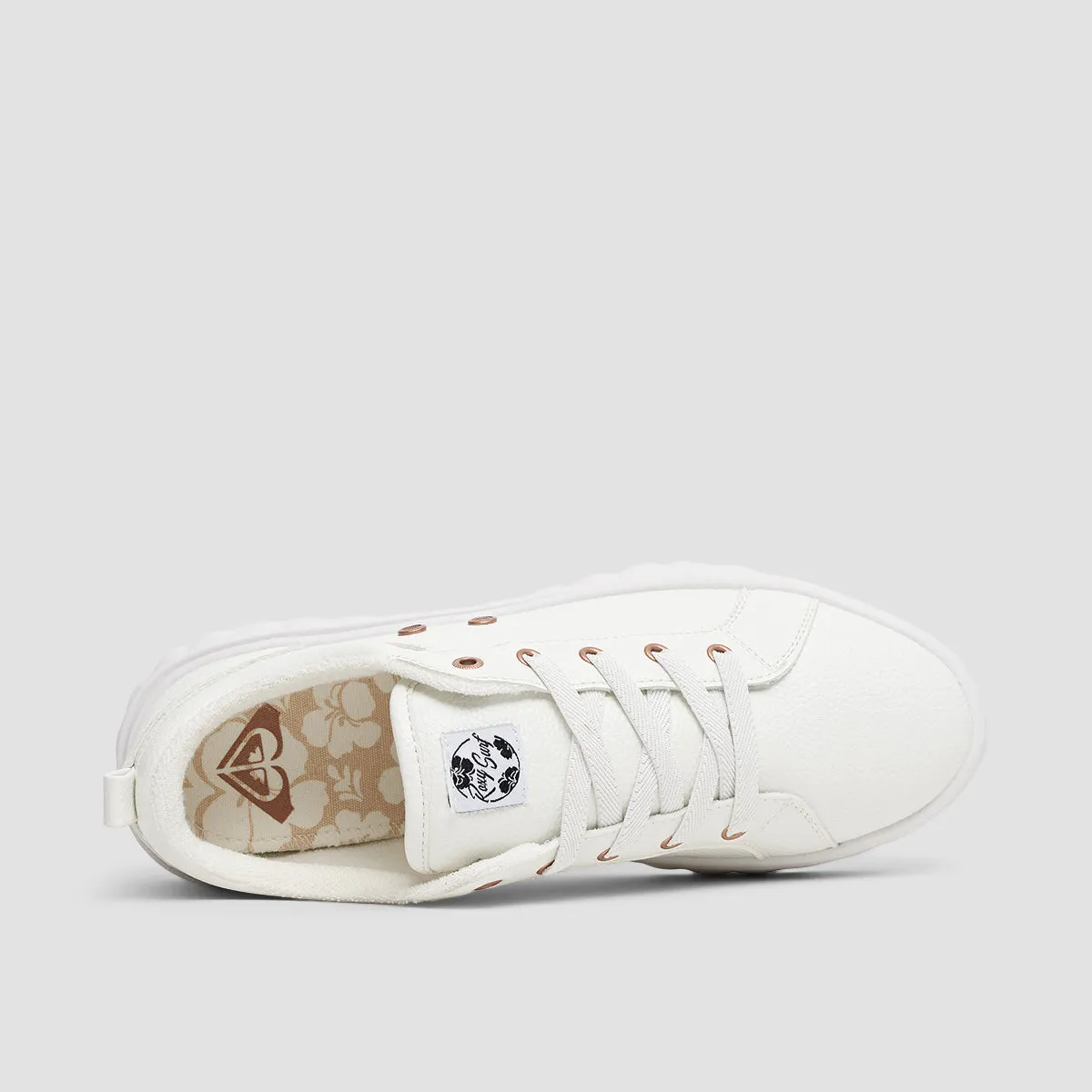 Roxy Sheilahh Shoes - White - Womens