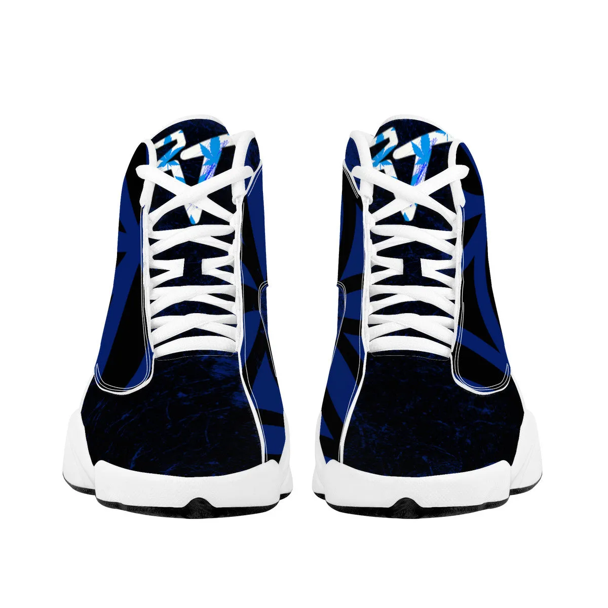 RVT Basketball Shoes - Fractal Blue/Black