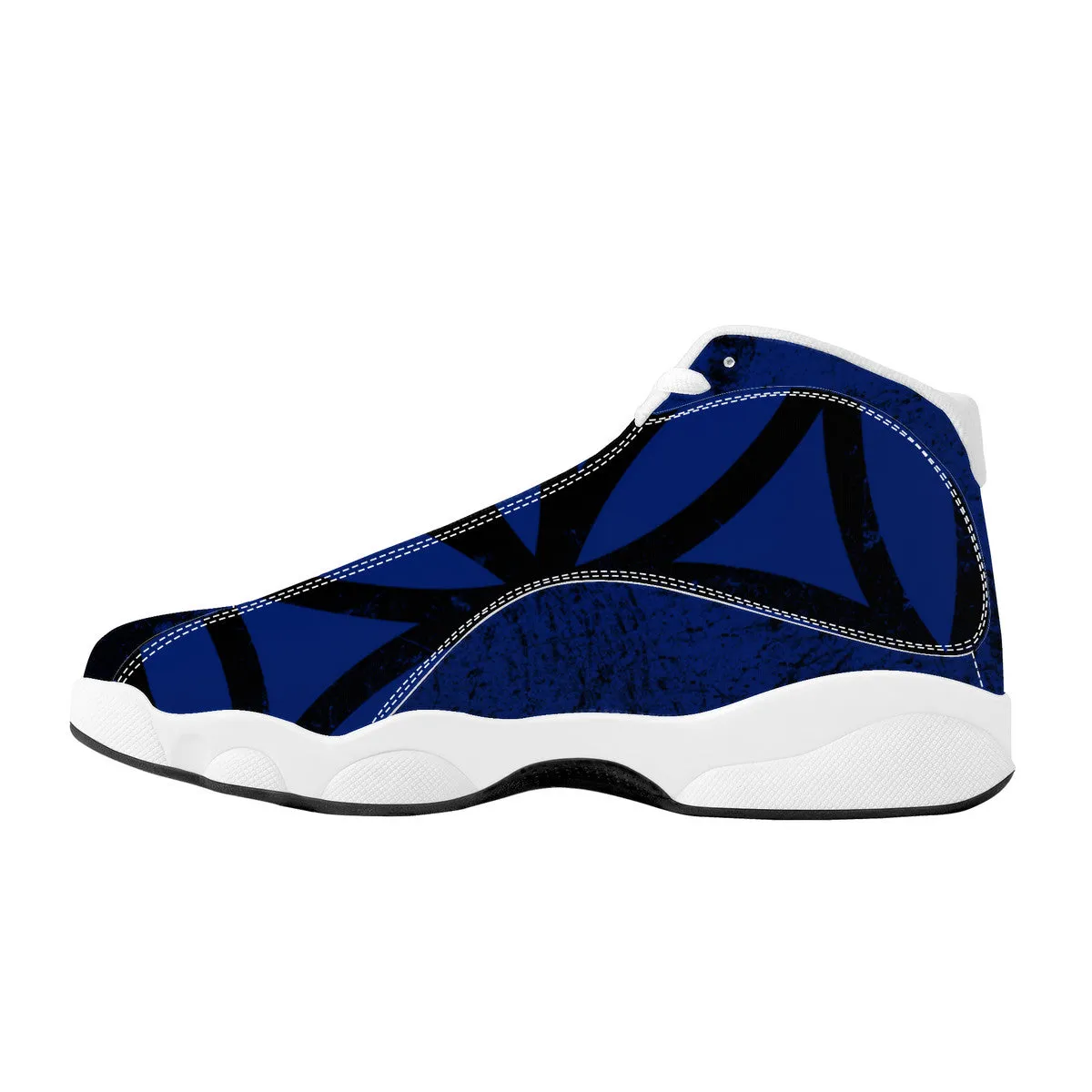 RVT Basketball Shoes - Fractal Blue/Black