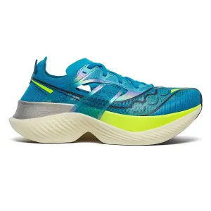 Saucony Endorphin Elite Running Shoes - Mens - Viziblue/Citron