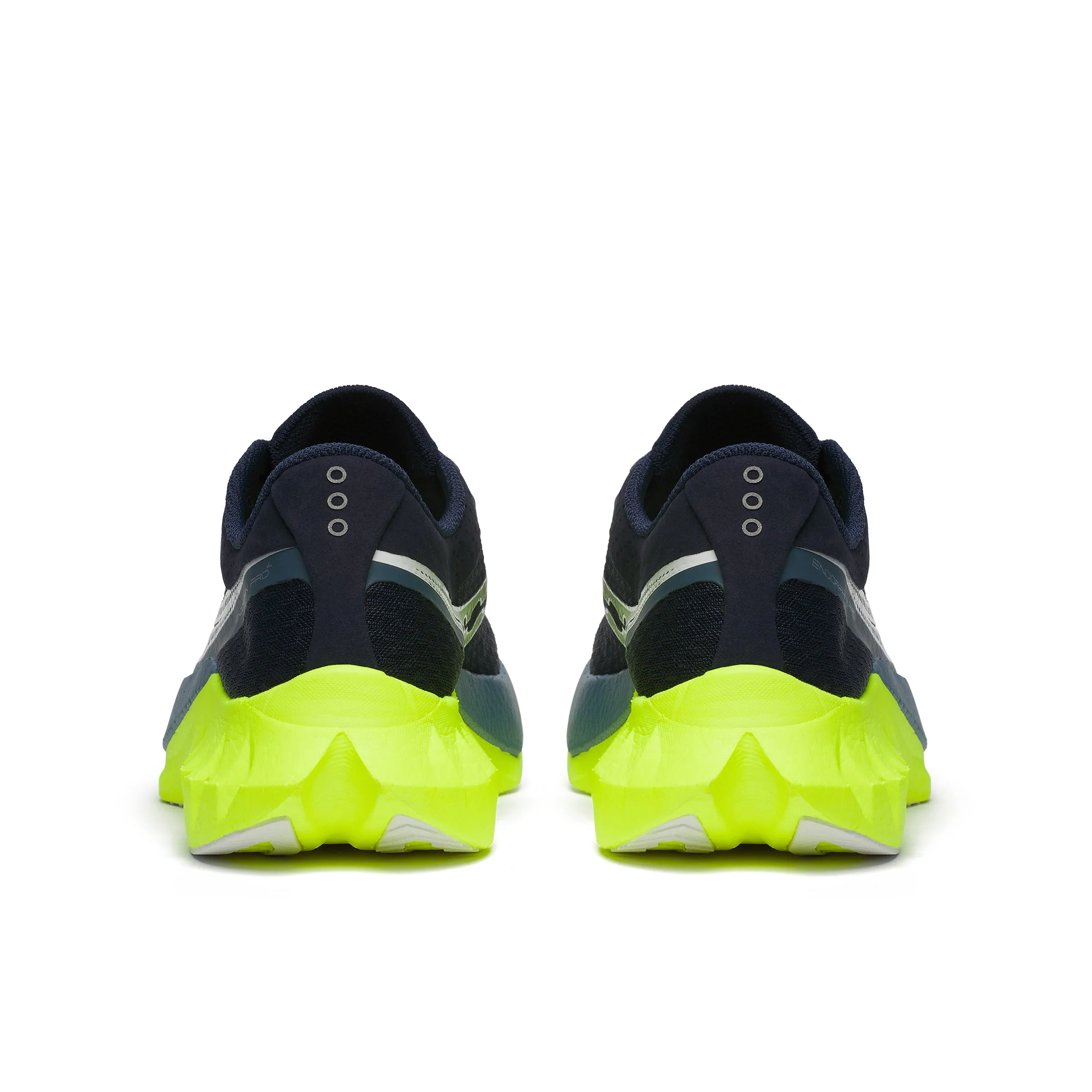 Saucony Men's Endorphin Pro 4 Running Shoes Navy / Citron