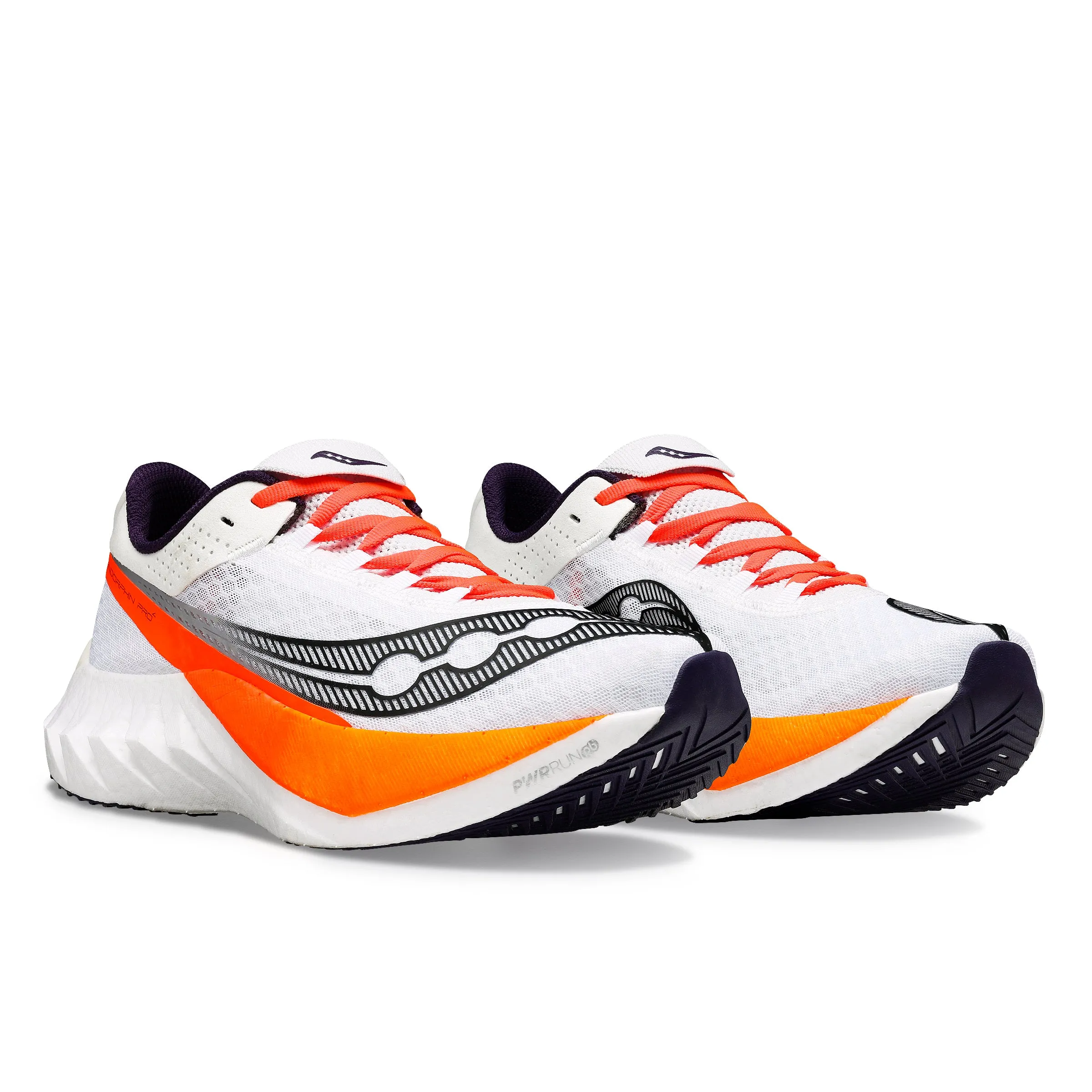 Saucony Men's Endorphin Pro 4 Running Shoes White / Black