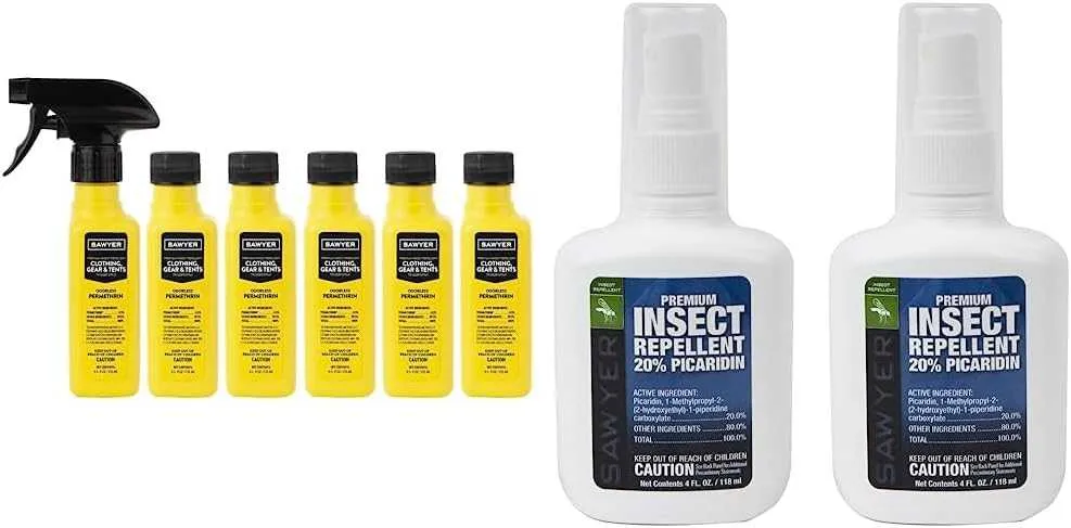 Sawyer Products SP657 Premium Permethrin Insect Repellent for Clothing, Gear & Tents, Trigger Spray, 24-Ounce