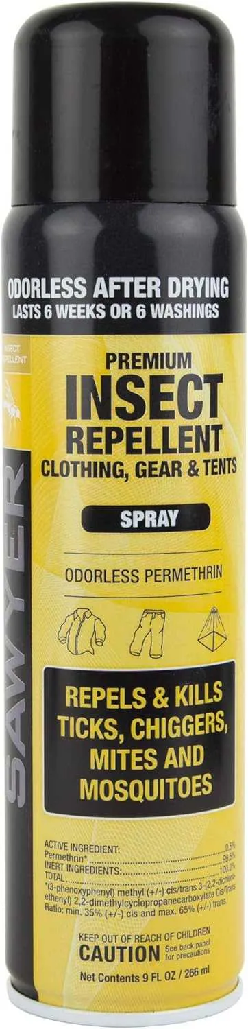 Sawyer Products SP657 Premium Permethrin Insect Repellent for Clothing, Gear & Tents, Trigger Spray, 24-Ounce