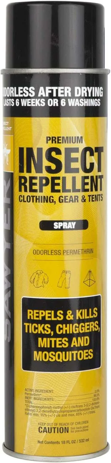 Sawyer Products SP657 Premium Permethrin Insect Repellent for Clothing, Gear & Tents, Trigger Spray, 24-Ounce