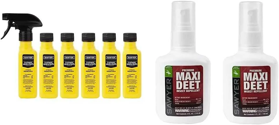 Sawyer Products SP657 Premium Permethrin Insect Repellent for Clothing, Gear & Tents, Trigger Spray, 24-Ounce