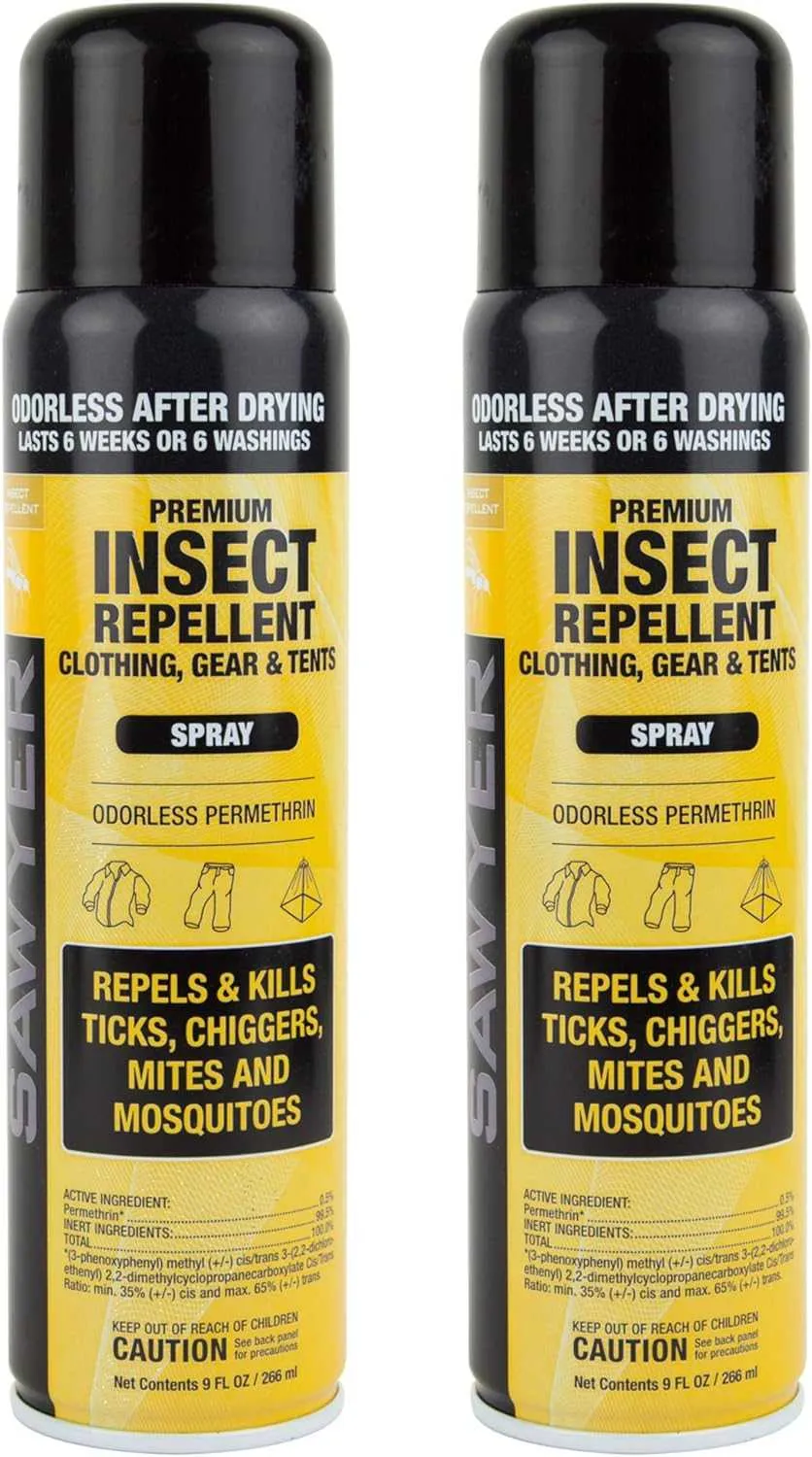 Sawyer Products SP657 Premium Permethrin Insect Repellent for Clothing, Gear & Tents, Trigger Spray, 24-Ounce