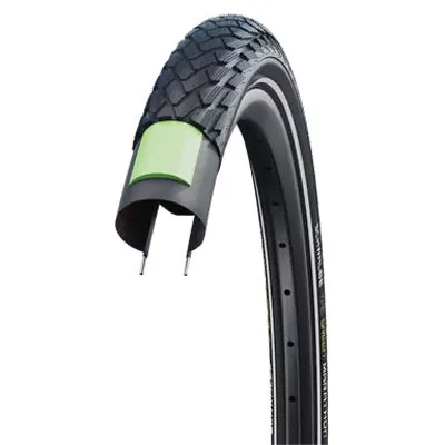 Schwalbe Marathon 26X2.0 Wire Addix Grngrd Twnskn Perf Marathon E-Bike  Tires  26'' / 559