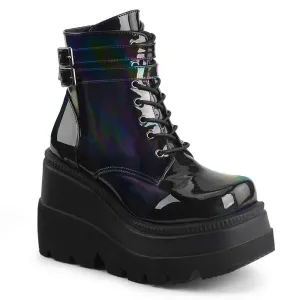 Shaker-52 Platform Wedge Boots