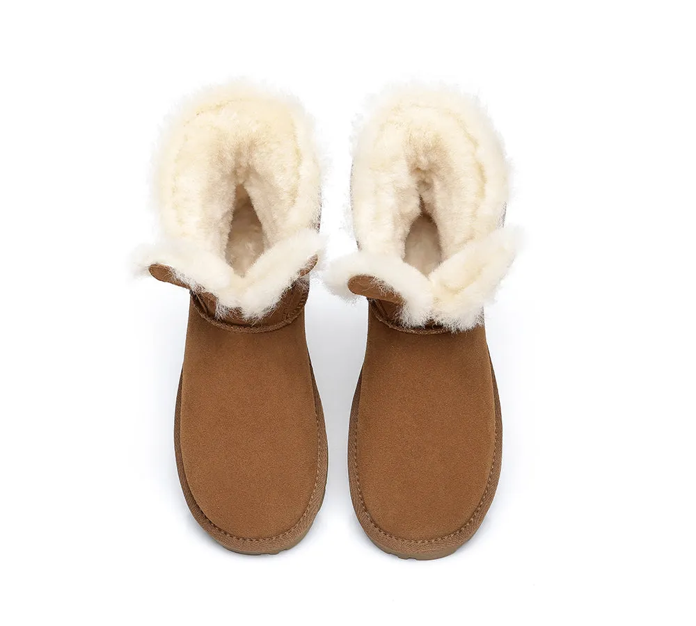 Sheepskin Bunny Boots Women Lopunny