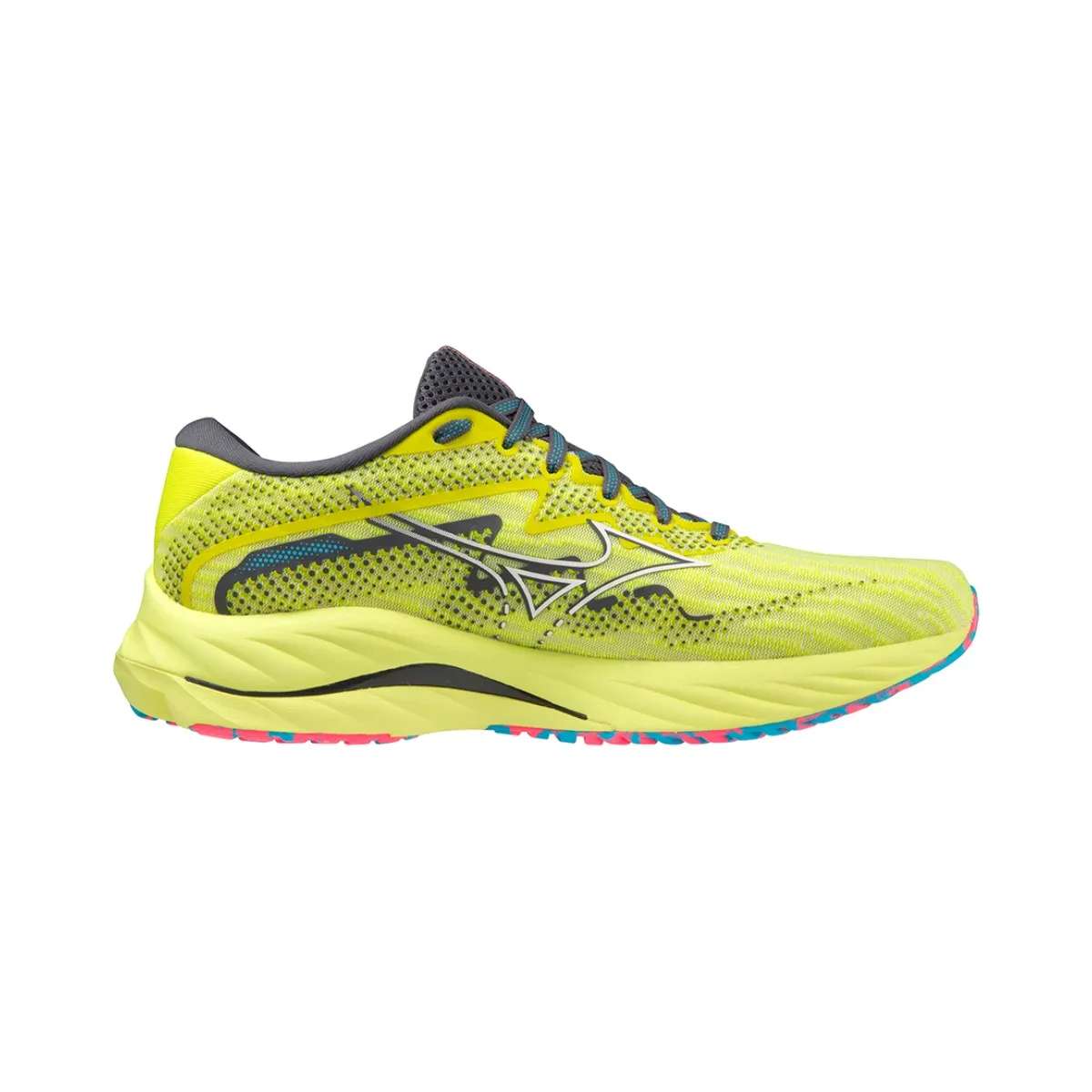 Shoes Mizuno Wave Rider 27 Yellow Black