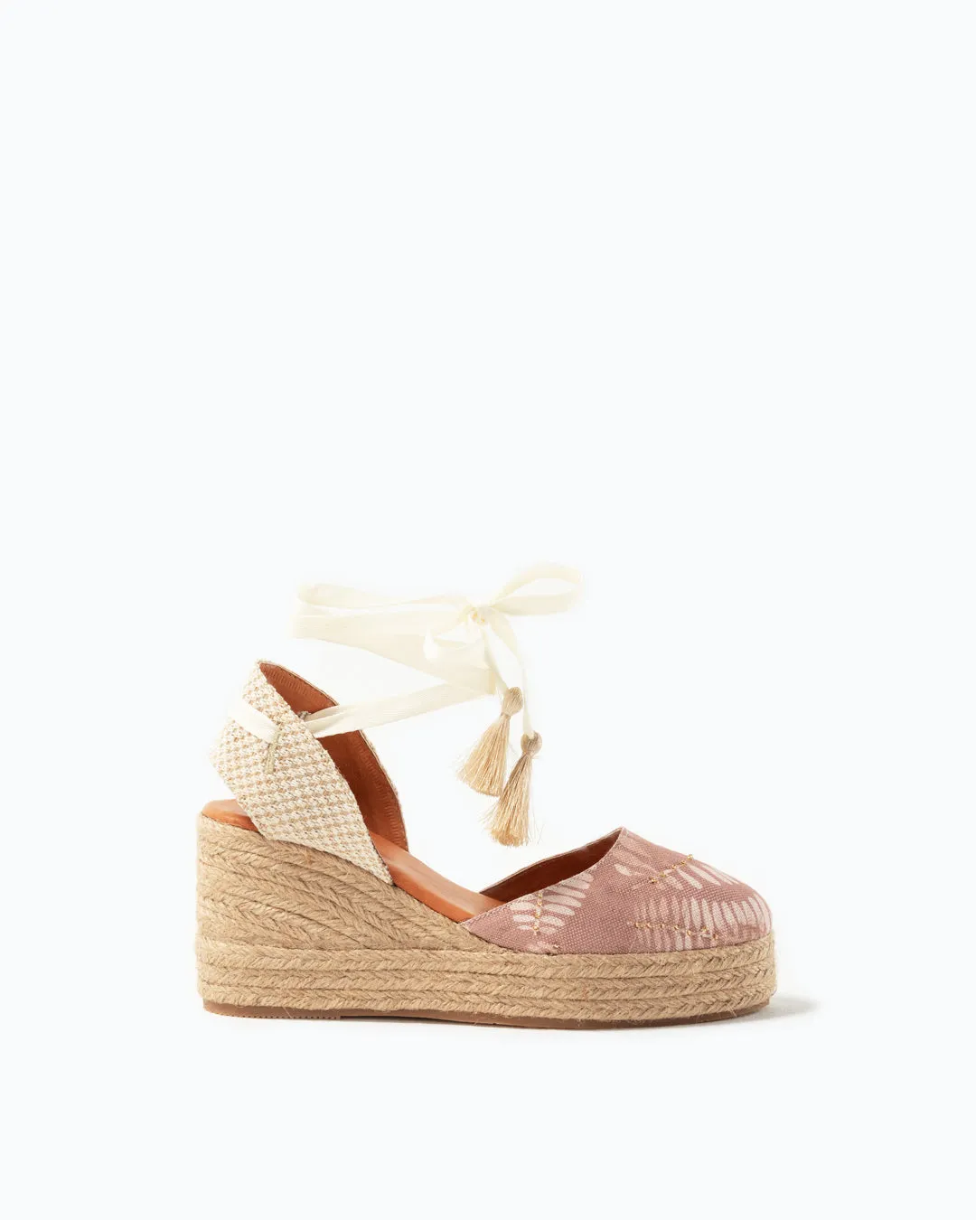 Silvia Cobos Palmar Espadrille Beige