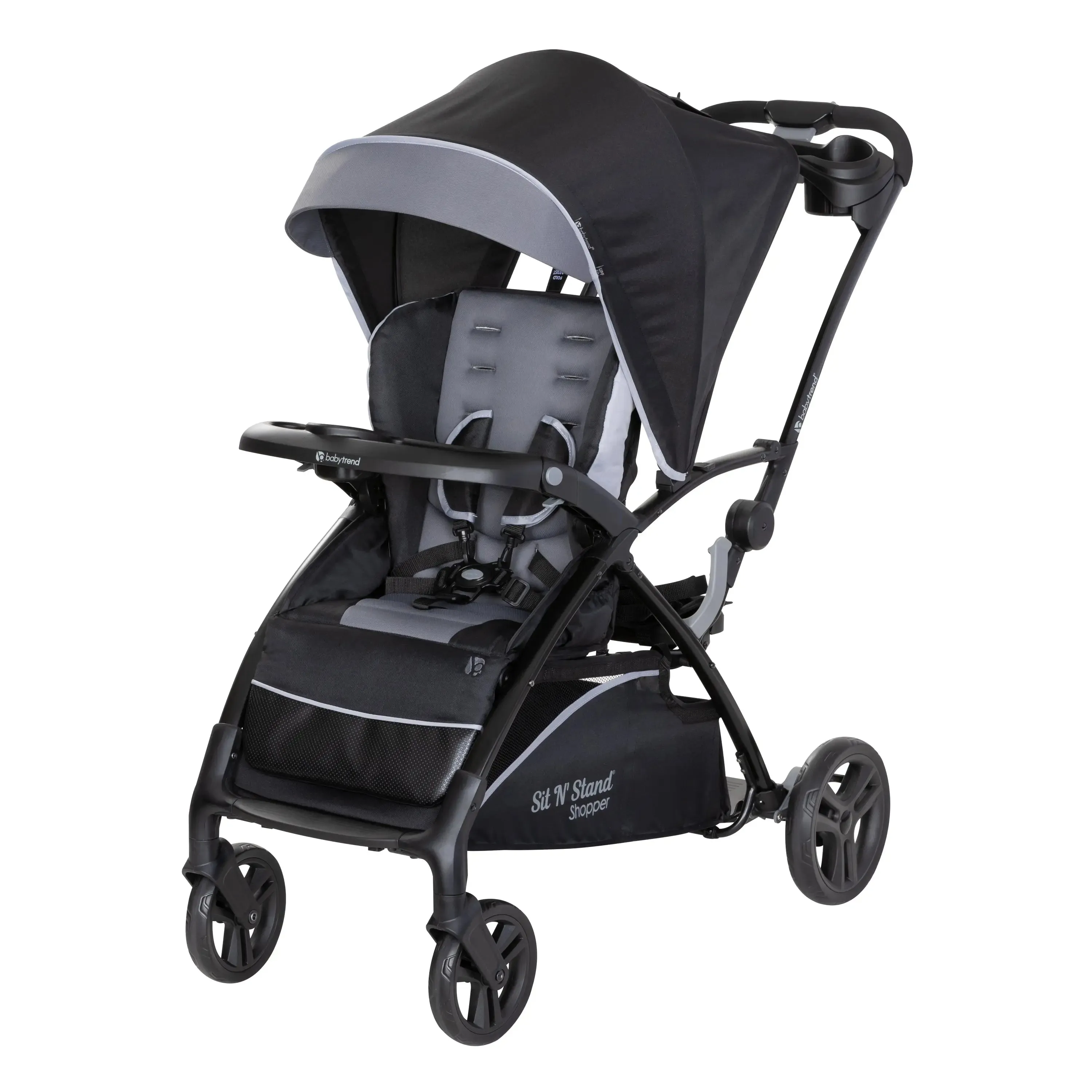 Sit N Stand® 5-in-1 Shopper Stroller - Stormy (VM Innovations Exclusive)