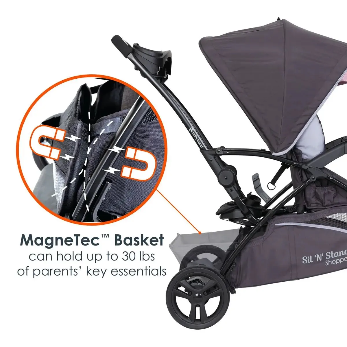 Sit N Stand® 5-in-1 Shopper Stroller