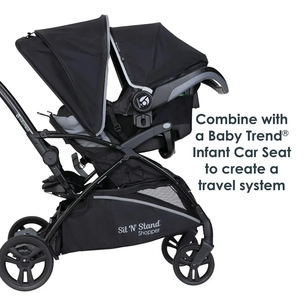 Sit N Stand® 5-in-1 Shopper Stroller