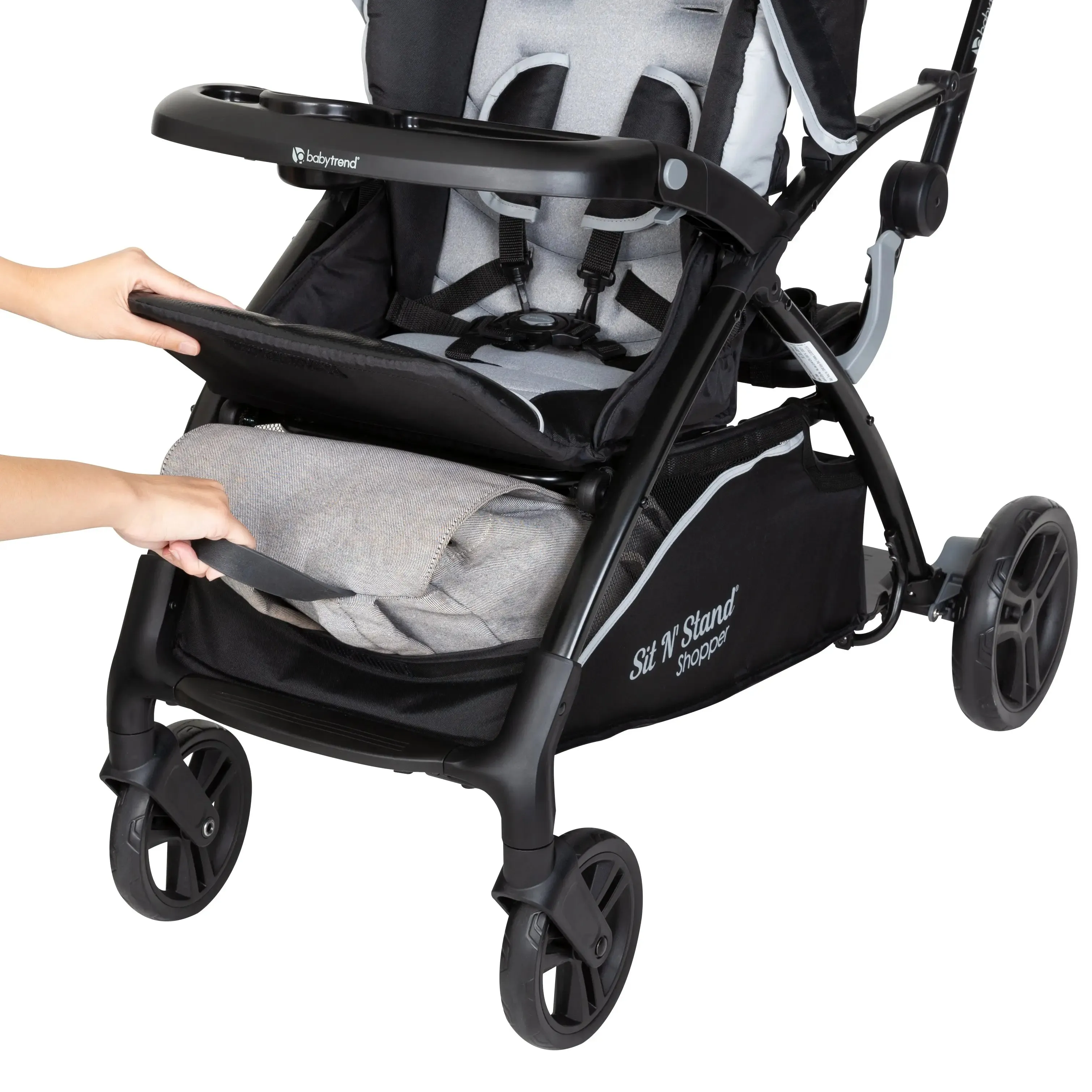 Sit N Stand® 5-in-1 Shopper Travel System with Ally™ 35 Infant Car Seat