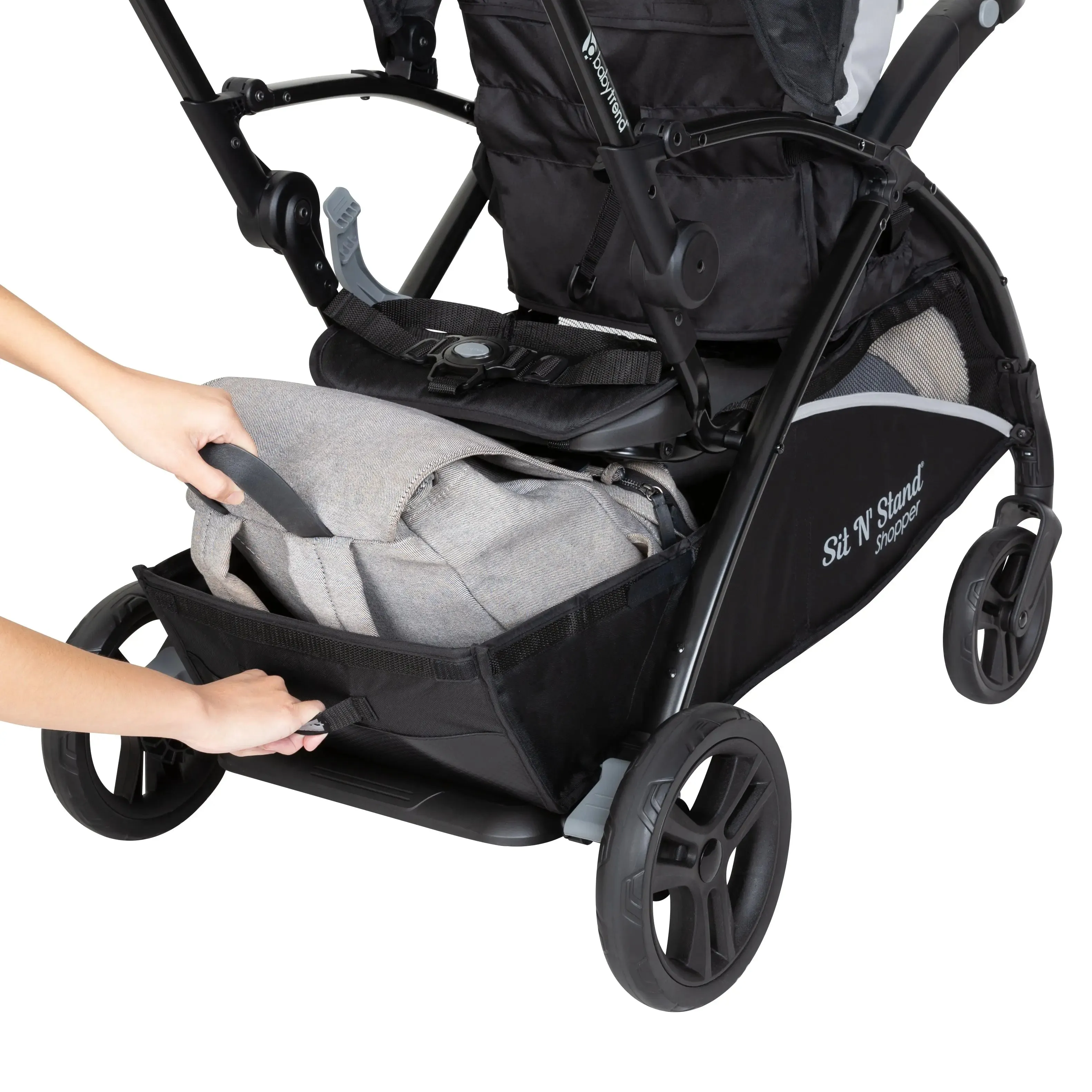 Sit N Stand® 5-in-1 Shopper Travel System with Ally™ 35 Infant Car Seat