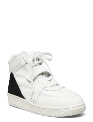 Sofie Schnoor High Top Sneaker Boots - White