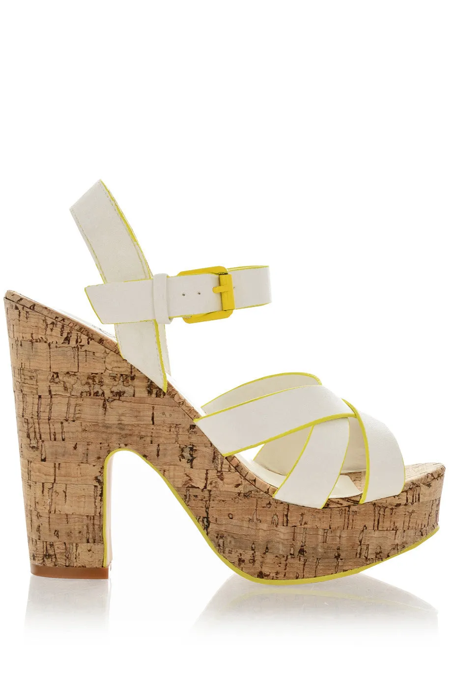 TERSINA White Sandals