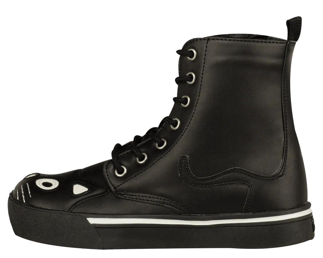 TUK-A6570L Black Kitty Sneaker Boot