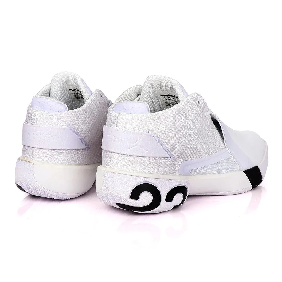 Ultra Fly 3 White Black  Men's Basketball Shoes