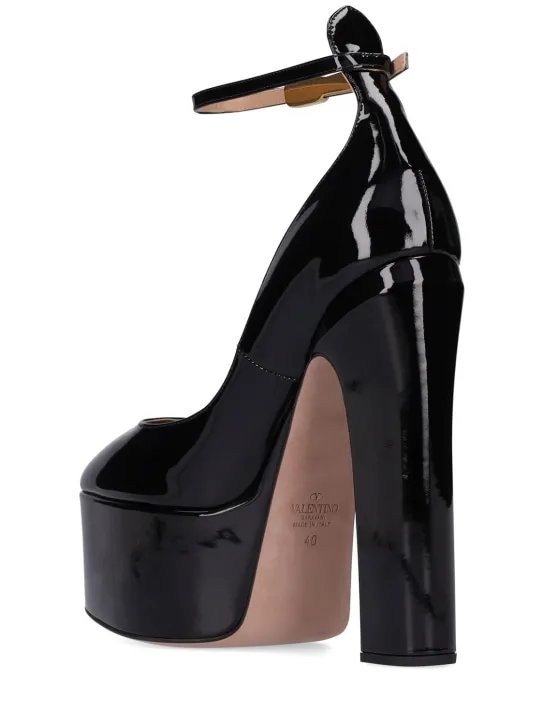 Valentino Garavani   155mm Tango patent leather pumps 