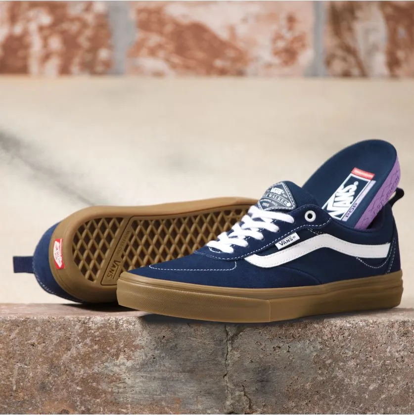 Vans Kyle Walker Skateboard Shoe - Dress Blues/Gum