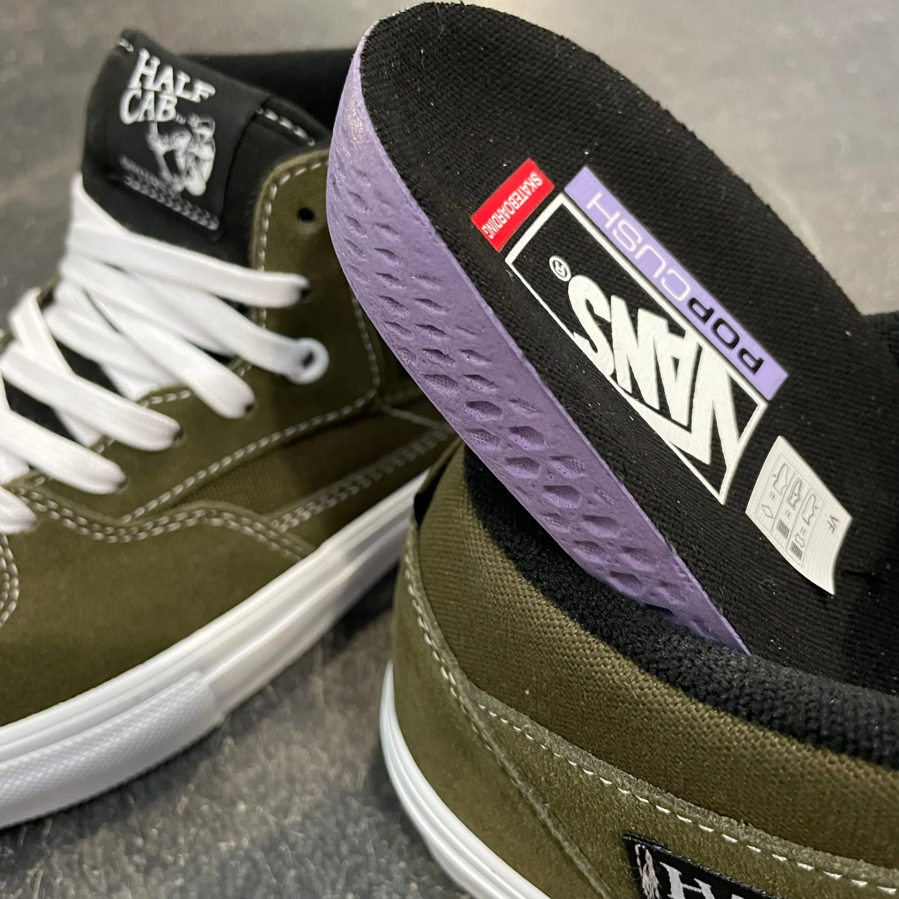 Vans Skate Half Cab Dark Olive SALE