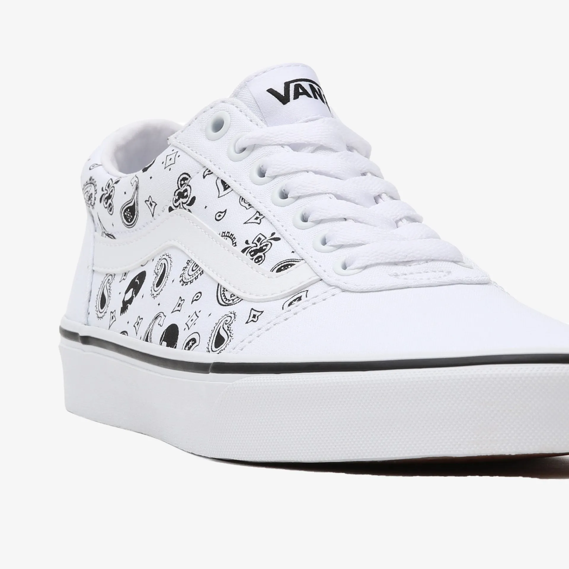 Vans | WARD  { WHITE/BLACK