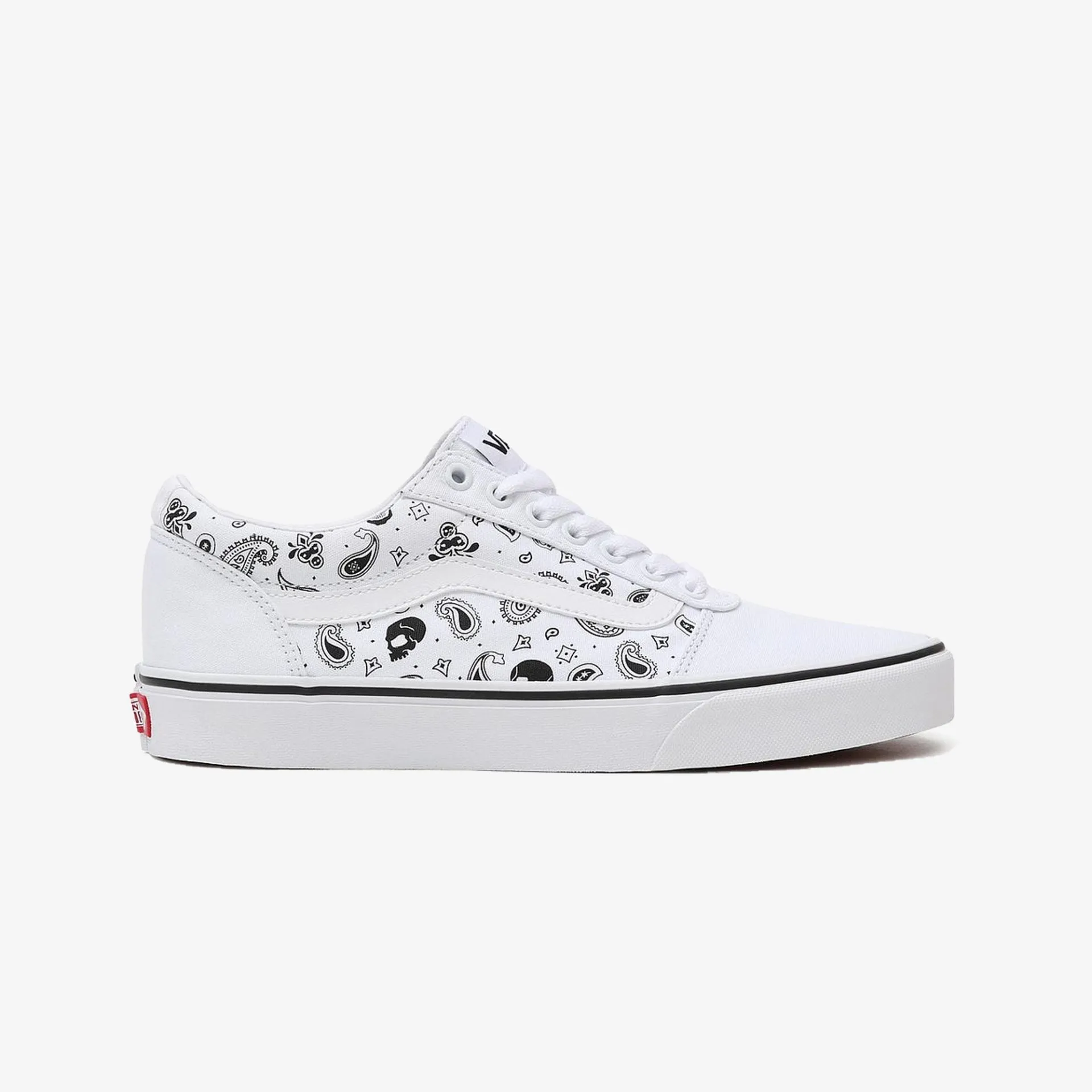 Vans | WARD  { WHITE/BLACK