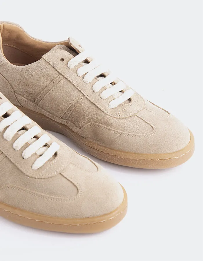 Varzi Beige Suede