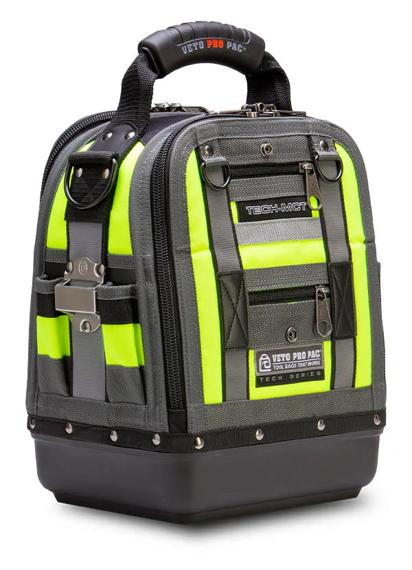 Veto Pro Pac TECH-MCT HI-VIZ YELLOW Compact Tool Bag