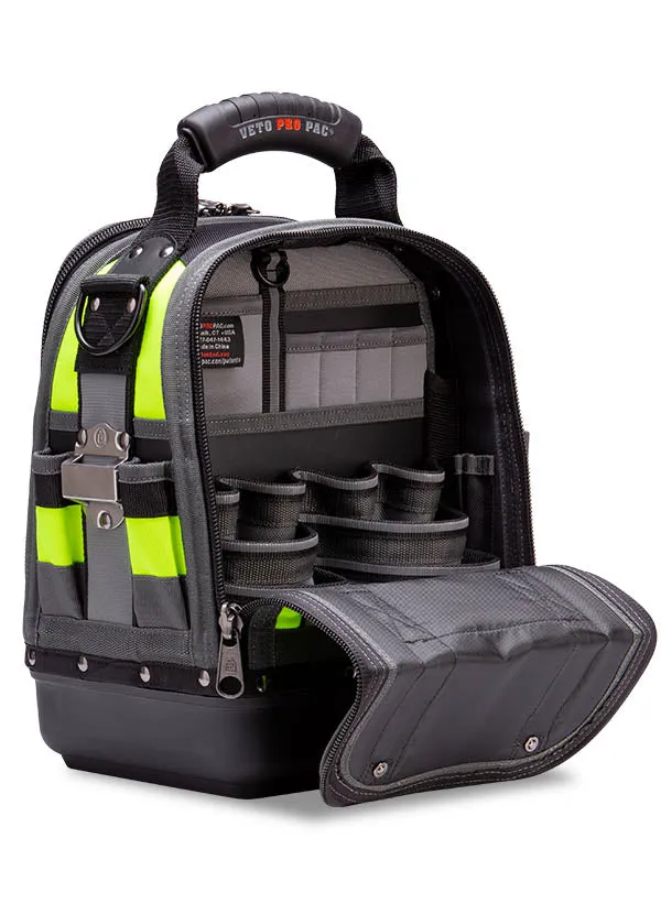 Veto Pro Pac TECH-MCT HI-VIZ YELLOW Compact Tool Bag