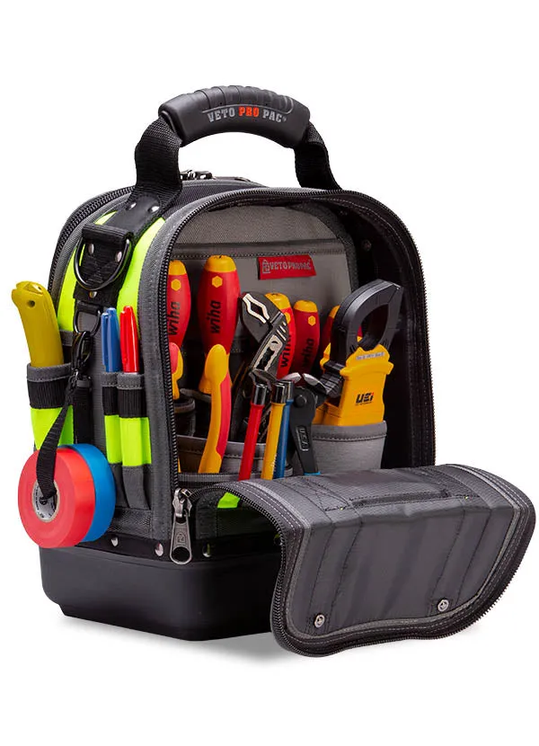 Veto Pro Pac TECH-MCT HI-VIZ YELLOW Compact Tool Bag