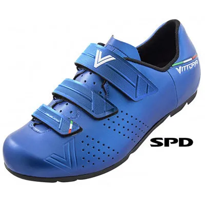 Vittoria Shoe,Rapide Gt Blue Size 39.5,Spd Rapide Gt  Shoes