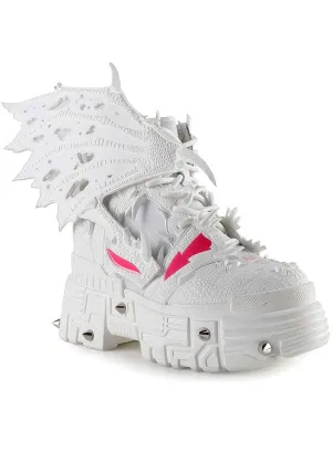 White Apple | PLATFORM SNEAKERS**