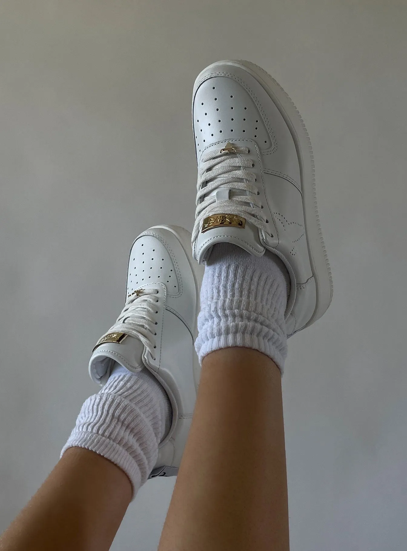 Windsor Smith White Racerr Sneakers