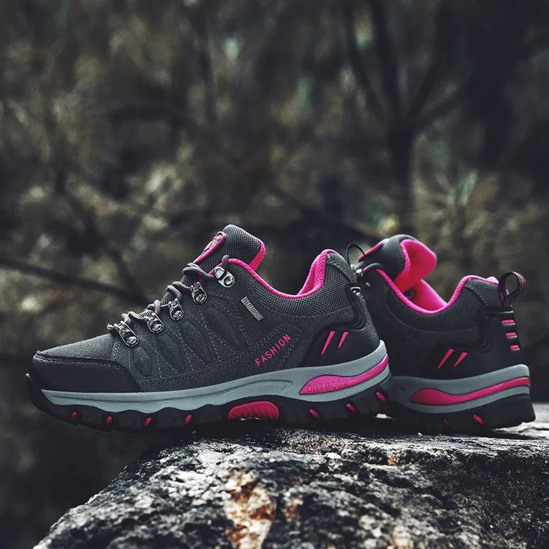 Women' outdoor sporty anti-skid breathable stable hiking sneakers