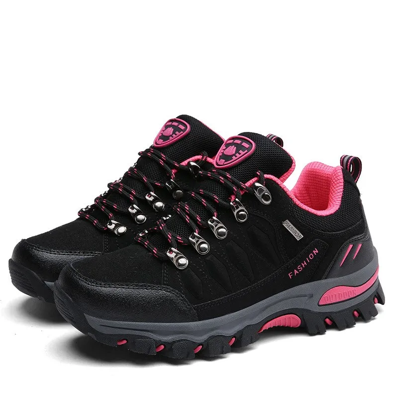 Women' outdoor sporty anti-skid breathable stable hiking sneakers