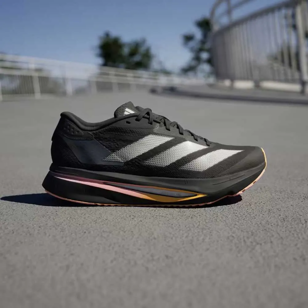 Women's Adizero SL 2 Running Shoe - Core black/Zero metallic/Spark - Regular (B)