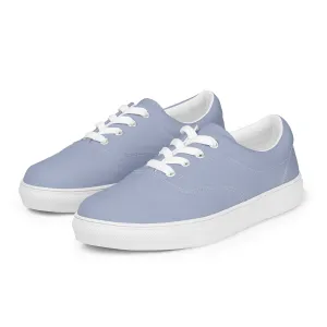 Women’s Blue lace-up canvas shoes