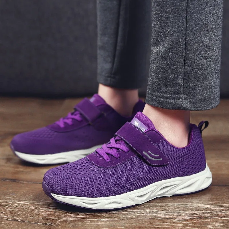 Women's Breathable Platform Slip-on Sneakers 499