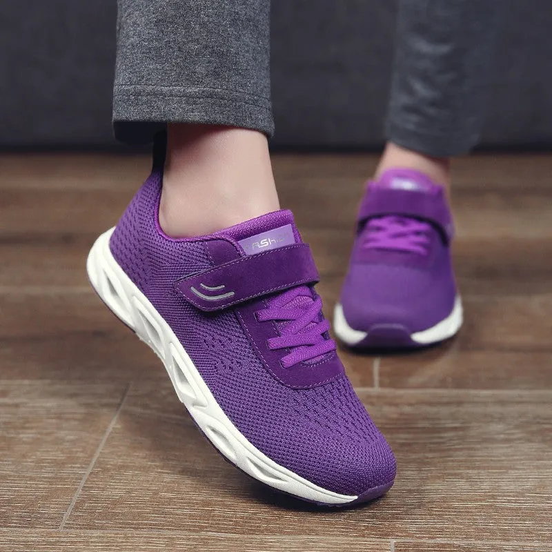 Women's Breathable Platform Slip-on Sneakers 499