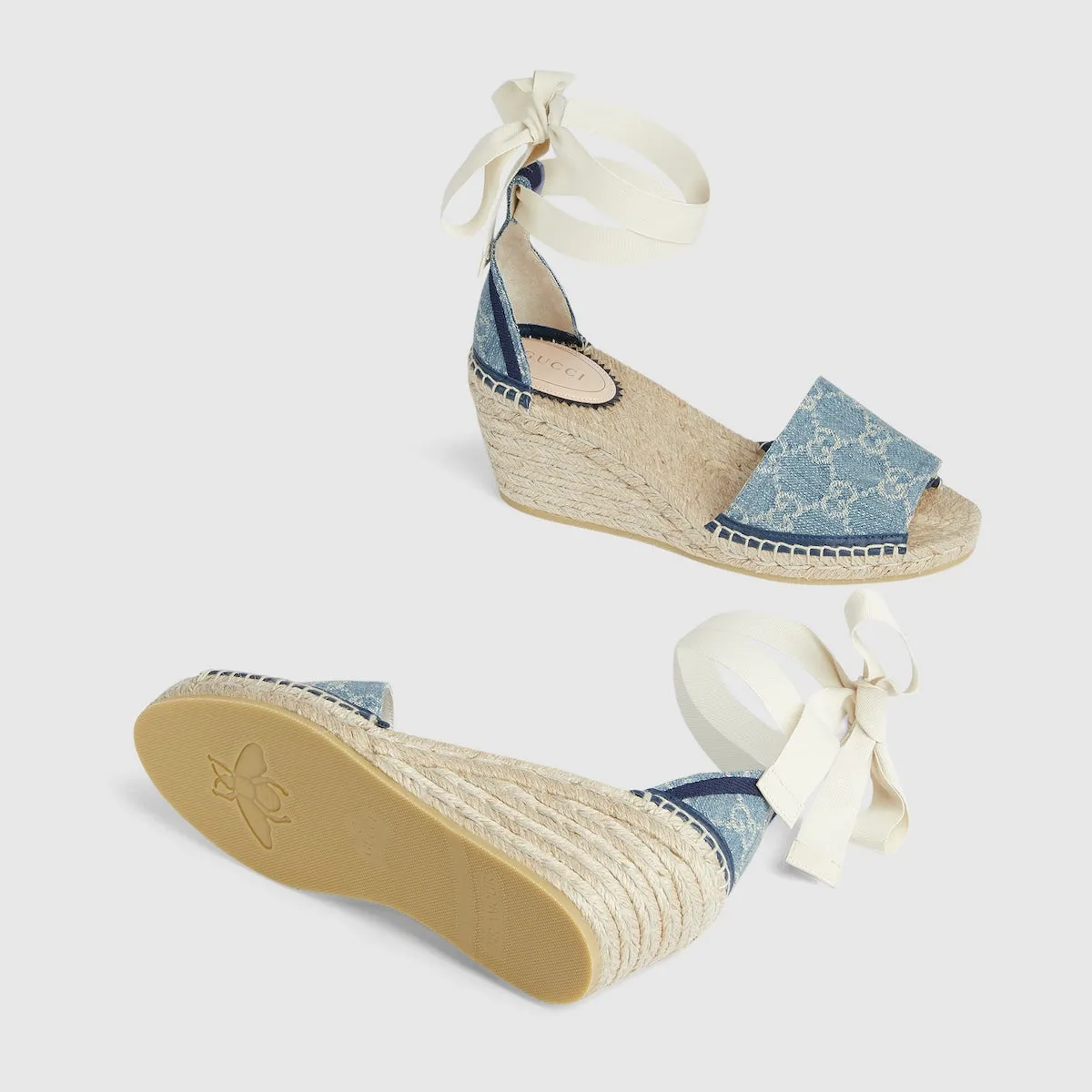 Women's GG platform espadrille