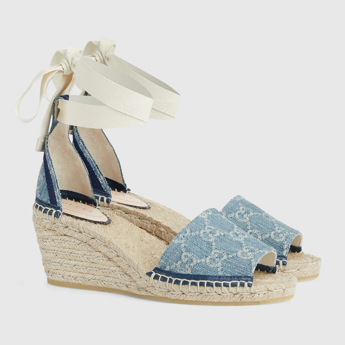 Women's GG platform espadrille