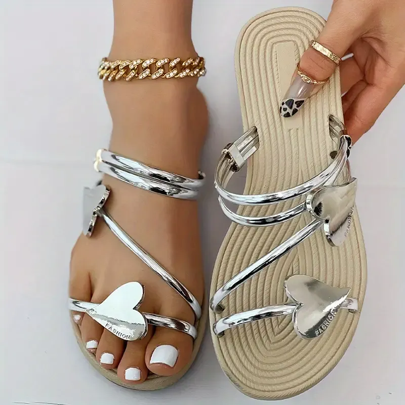 Women's Heart Shape Beach Summer Sandals